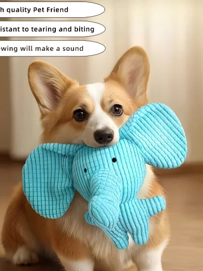 Puppy Dog Plush Squeaky Toys for Small Medium Dogs Chewers for Pet Cat Products Training Puppy Accessories