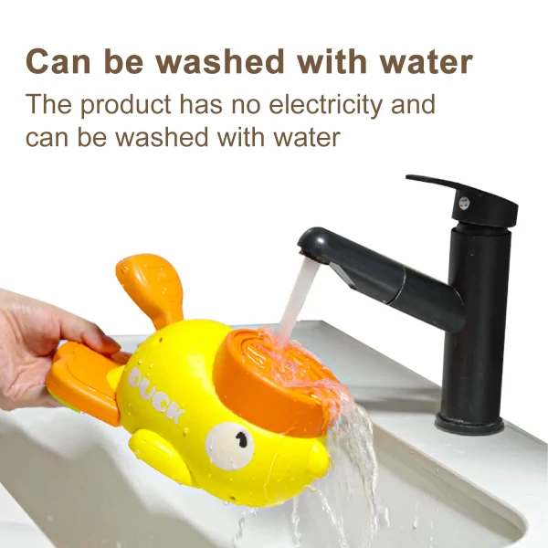 Pet Dog Yellow Duck Automatic Feeding Machine Cat Feeding Supplies Foodd Interactive Cat Leakage Toys Human Pet Interactive Toys - Image 4