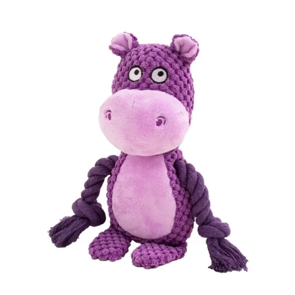 Cartoon Stuffed Toys for Dogs Fox Donkey Tug-Of-War Bite Resistant Puppy Accessories Velvet Teeth Cleaning Pet Interactive Toys - Image 13