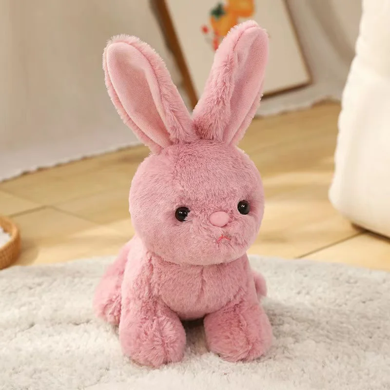 Rabbit plush toy plush animal rabbit doll simulation rabbit children's toys birthday Christmas gift girl boy - Image 12