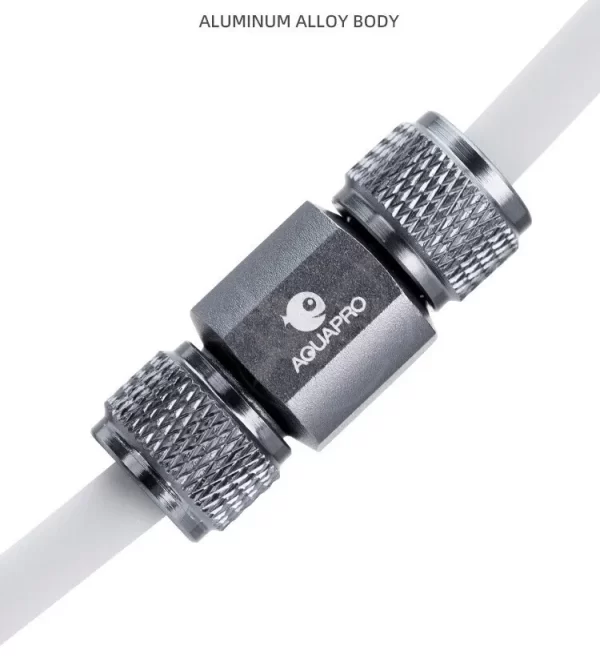CO2 Aluminiumalloy Check Valve Aquarium Accessories Fish Tank Supplies Equipment Akvarium Checker Terrarium Fishbowl Cylinder - Image 8
