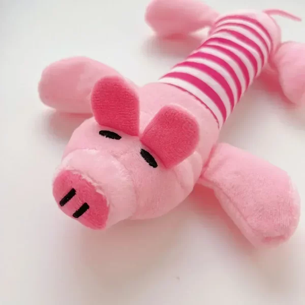 Duck, Elephant, Pig, Pet Grinding Toy, Plush Dog Chewing Toy, Durable Small and Medium Sized Dog, Cute Animal Shaped Puppy Toy - Image 8