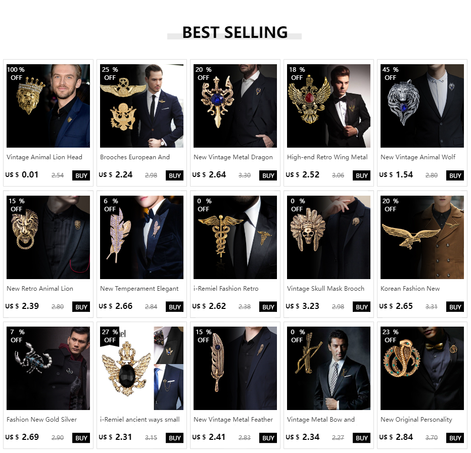 Retro Tiger Face Head Brooch Pin Metal Animal Brooches Men's Suit Shirt Badge Lapel Pins for Women Fashion Jewelry Accessories - Image 7