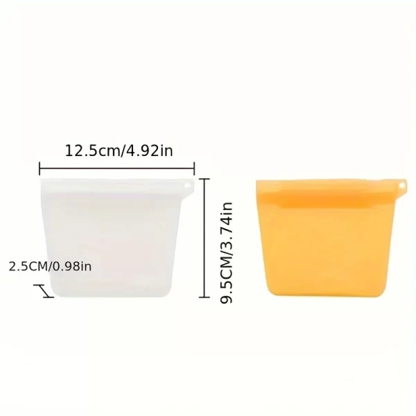 Silicone Dog Food Storage Bag - Portable and Convenient Pet Treat and Training Bag - Image 9