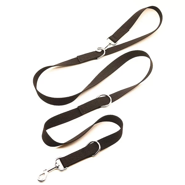 Dog Leashes Outdoor Dog Chain  Control Dog Lead Leash Adjustable Training Double Ended 2.5M Police Style Safety Pet Dogs Walking - Image 4