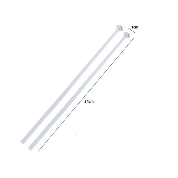 Kitchen Supplies Cute Cat Pink Paw Chopsticks Non-Slip Reusable Cat Paw Chopsticks Durable Cooking Tools Food Clip Gift - Image 6
