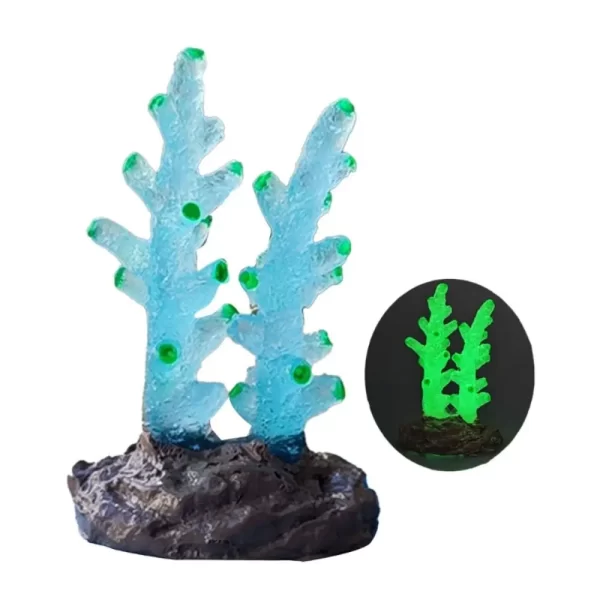 Undersea Artificial Fake Coral Water Plants Landscape Fish Tank Luminous Simulation Coral Aquarium Decoration Micro Ornaments - Image 11