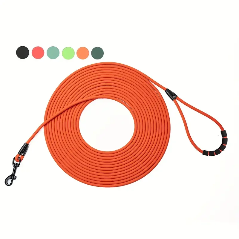 Dog Leash Long Lead Training Tracking Line Comfortable Handle Heavy Duty Rope 5ft 10ft 20ft 30ft for Small Medium Large Dog