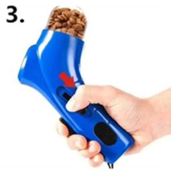 Dog and Cat Treat Launcher - Fun Training Feeder Toy with Food Dispenser Perfect for Exercise&Bonding During Walks Pet Supplies - Image 13