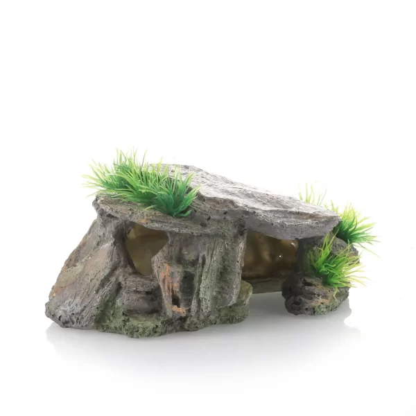 Reptile Hiding Hole Climbing Sunbathing Platform Turtle Hiding Hole Resin Decoration And Scenery Fish Tank Aquarium Landscape - Image 5
