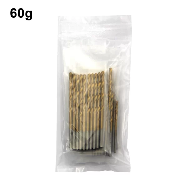50pc Titanium Plated Twist Drill Set 1-3mm Small Drill Bit Electric Drill Drill Tool DIY Woodwork Drill and Open Drill Bit - Image 5