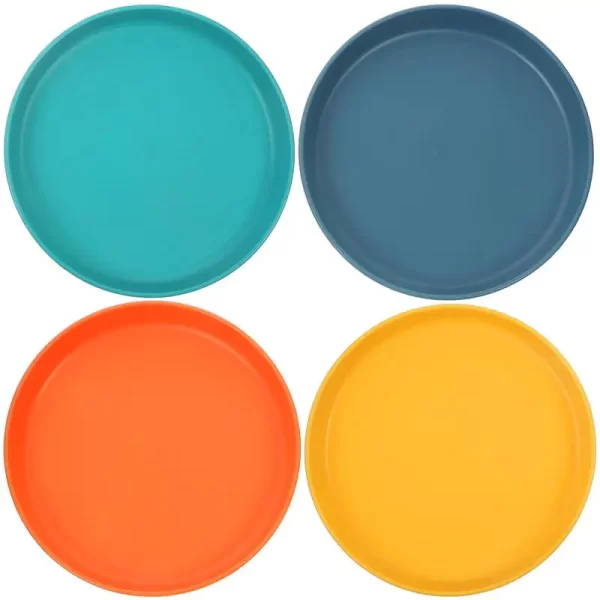 4pcs Cat Bowl Shallow Cat Food Dish Cat Feeding Bowls Wide Pet Food Plate Pet Feeding Bowl Cat And Dog Food Drinking Bowl