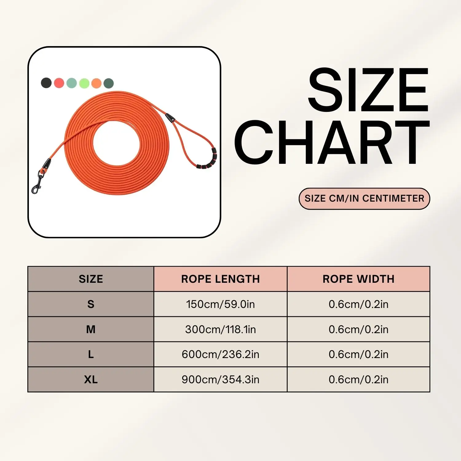 Dog Leash Long Lead Training Tracking Line Comfortable Handle Heavy Duty Rope 5ft 10ft 20ft 30ft for Small Medium Large Dog - Image 2