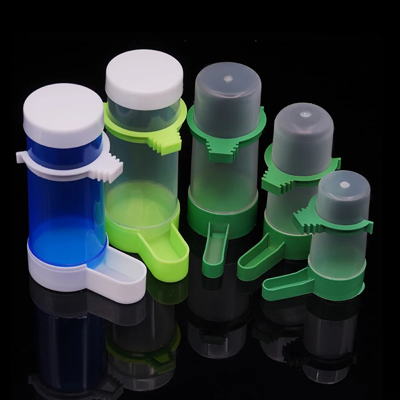 1Pcs Pet Bird Parrot Automatic Drinker Cups Feeder Bottle Bird Cage Parrot Feeding Tool Automatic Feeder Bowls And Drinkers - Image 3