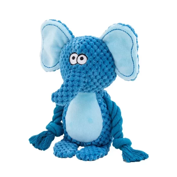 Cartoon Stuffed Toys for Dogs Fox Donkey Tug-Of-War Bite Resistant Puppy Accessories Velvet Teeth Cleaning Pet Interactive Toys - Image 7