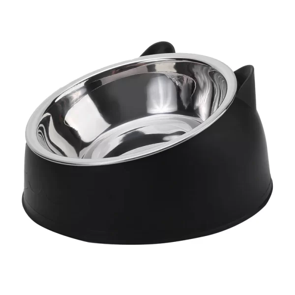 100ML Cat Dog Bowl 15 Degrees Raised Non Slip Puppy Base Cat Food Drinking Water Feeder Tilt Safeguard Neck Pet Bowl Accessories - Image 16
