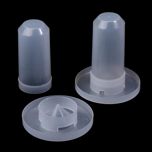 1Pc Automatic Bird Quail Drinking Cup Fountain Pet Bird Plastic Feeder Drinker Water Food Tray Tank Bird Pigeon Cage Supplies - Image 10