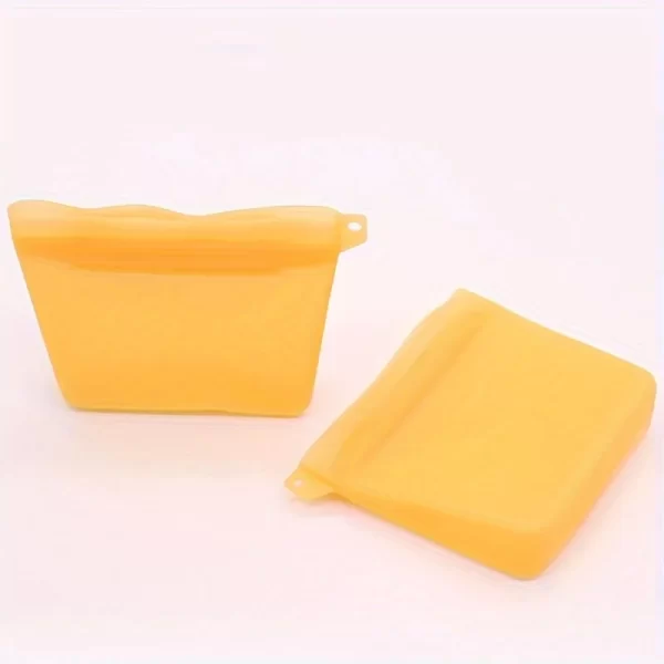 Silicone Dog Food Storage Bag - Portable and Convenient Pet Treat and Training Bag - Image 5