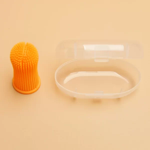 Pet Finger Toothbrush Cleaning Products for Cats and DogsOral Cleaning ToothbrushesSilicone Bristles - Image 9