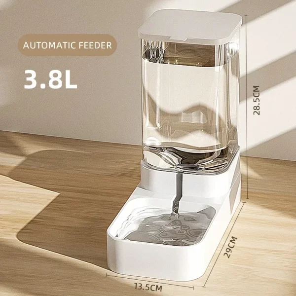 New Pet Dog Feeder Cat Automatic Feeding Water Bowl Transparent Pet Food Storage Dispenser Container Puppy Kitten Accessories - Image 9