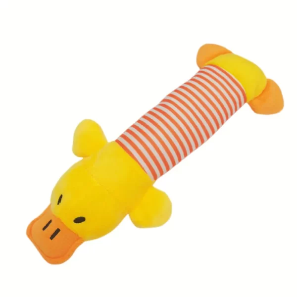 Cute Pet Dog Cat Plush Squeak Sound Dog Toys Funny Fleece Durability Chew Molar Toy Fit for All Pets Elephant Duck Pig - Image 11
