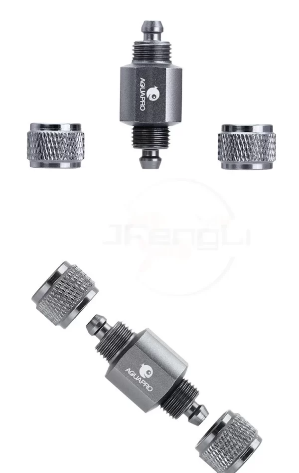 CO2 Aluminiumalloy Check Valve Aquarium Accessories Fish Tank Supplies Equipment Akvarium Checker Terrarium Fishbowl Cylinder - Image 13