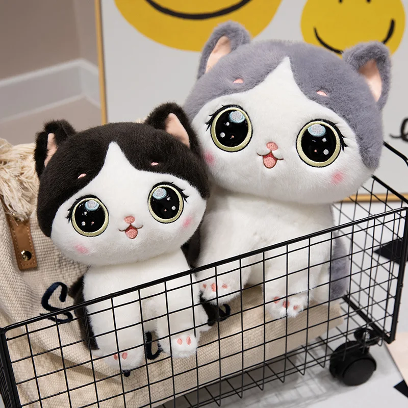 2Sizes of Cuddly Cat Plush Toys the Healing Series of Cats Brings Warmth and Peace of Mind to for Children's Companionship Gifts - Image 2