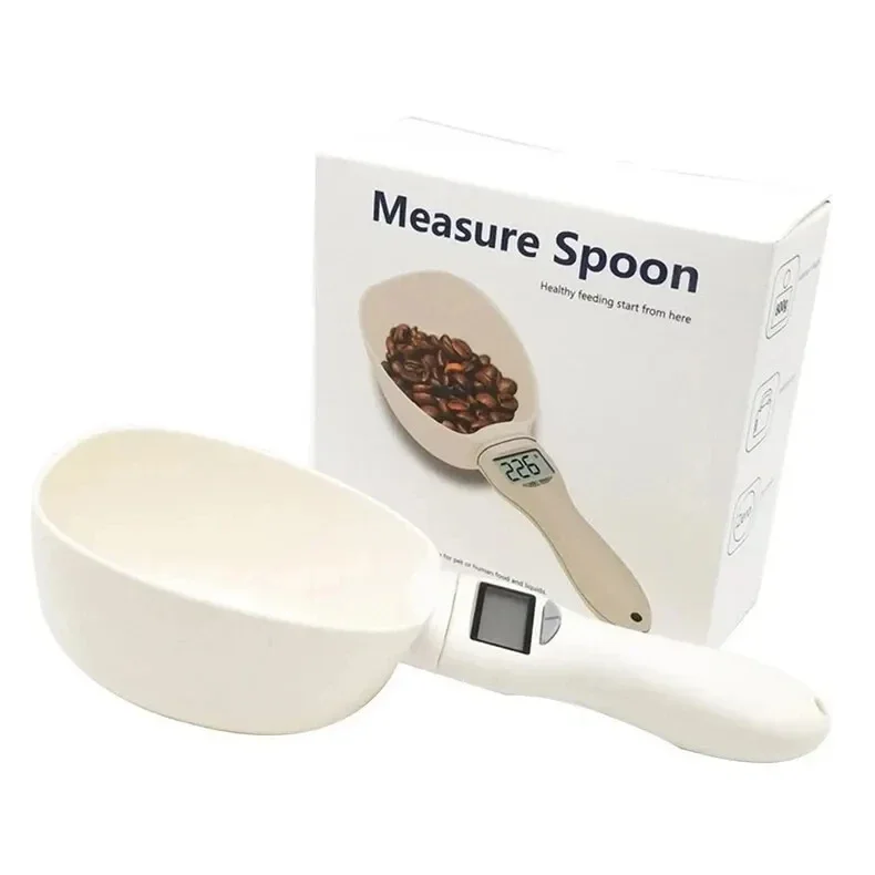 Pet Food Measuring Spoon Scale Kitchen Digital Food Measuring Spoon Suitable for Cat and Dog Food Measuring Digital Spoon Scale - Image 12