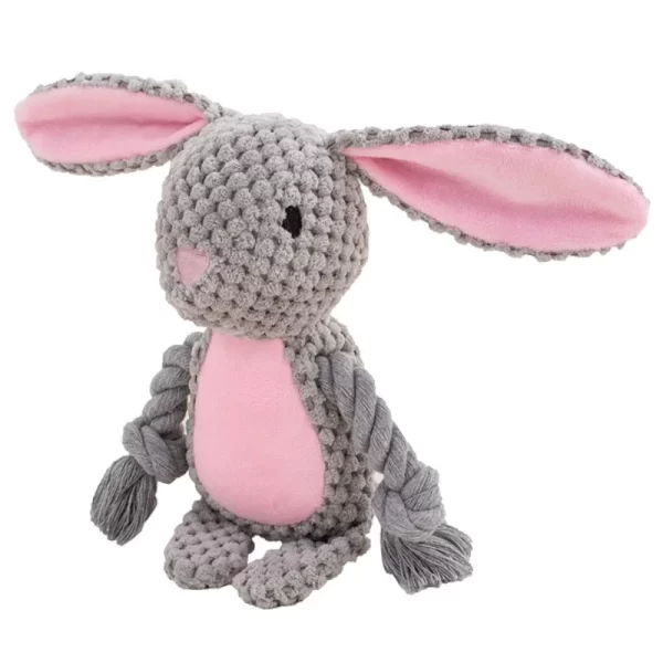 Cartoon Stuffed Toys for Dogs Fox Donkey Tug-Of-War Bite Resistant Puppy Accessories Velvet Teeth Cleaning Pet Interactive Toys - Image 14