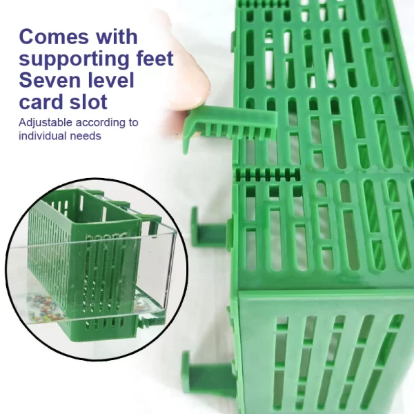 Fish Tank Hanging Planter Aquatic Plant Holder Heat-resistant Hydroponic Basket Aquarium Underwater Aquatic Plants Basket - Image 10