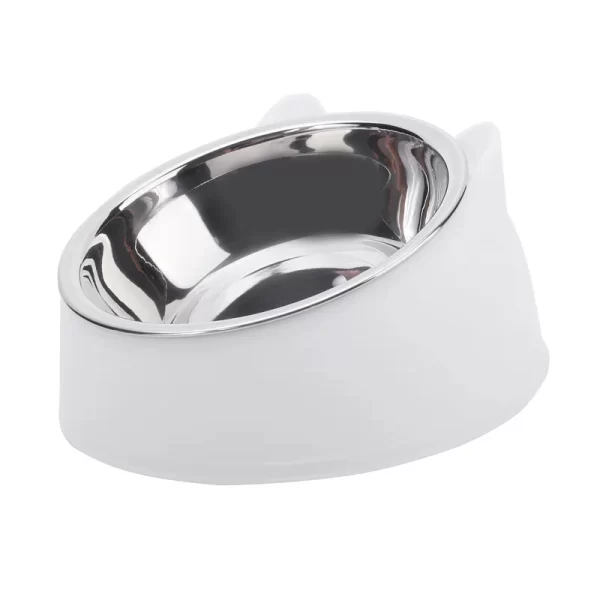 100ML Cat Dog Bowl 15 Degrees Raised Non Slip Puppy Base Cat Food Drinking Water Feeder Tilt Safeguard Neck Pet Bowl Accessories - Image 11