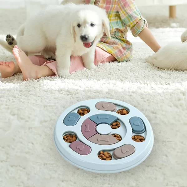 Pet Feeder Dog Educational Toys Increase Puppy Intellectual Food Dispenser Interactive Educational Feeding Toys - Image 6