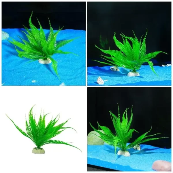 920L Fishtank Artificial Plant Landscape Fish Tanks Decorations for Aquariums Terrarium Shrimp Grass Ornaments Green - Image 9