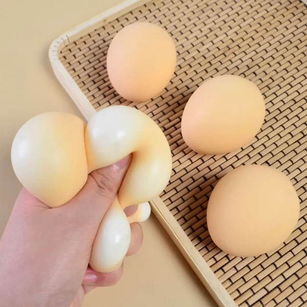 Egg Squeeze Toys youn Smart Eggs young peop Educational Toy Funny DecompressionVent Egg Squeeze Ball Gift SquishyStresd Reliever - Image 7