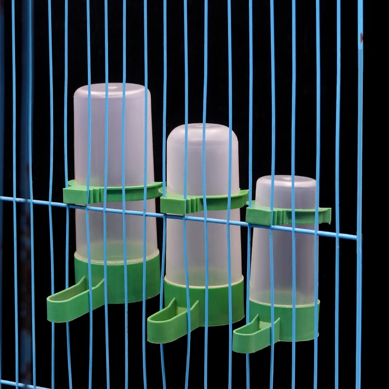 1Pcs Pet Bird Parrot Automatic Drinker Cups Feeder Bottle Bird Cage Parrot Feeding Tool Automatic Feeder Bowls And Drinkers - Image 4