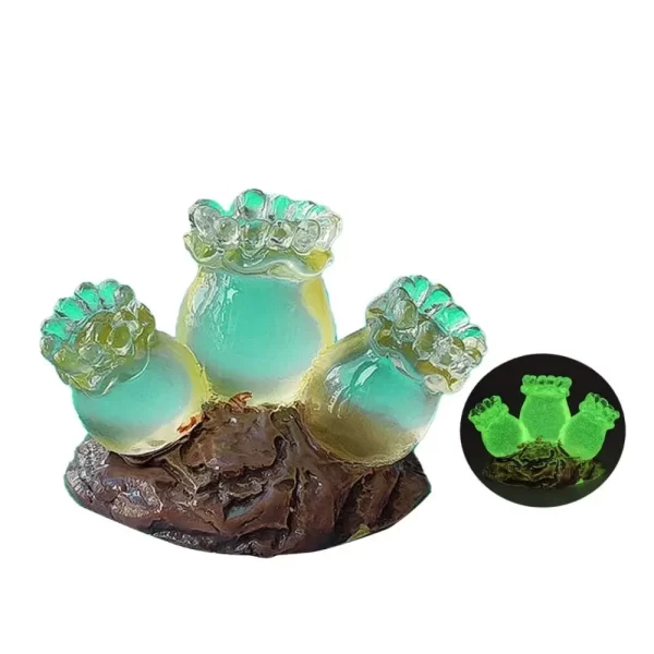 Undersea Artificial Fake Coral Water Plants Landscape Fish Tank Luminous Simulation Coral Aquarium Decoration Micro Ornaments - Image 14