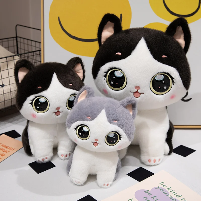 2Sizes of Cuddly Cat Plush Toys the Healing Series of Cats Brings Warmth and Peace of Mind to for Children's Companionship Gifts - Image 3
