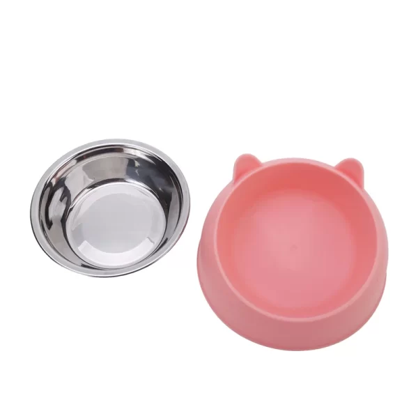 100ML Cat Dog Bowl 15 Degrees Raised Non Slip Puppy Base Cat Food Drinking Water Feeder Tilt Safeguard Neck Pet Bowl Accessories - Image 26