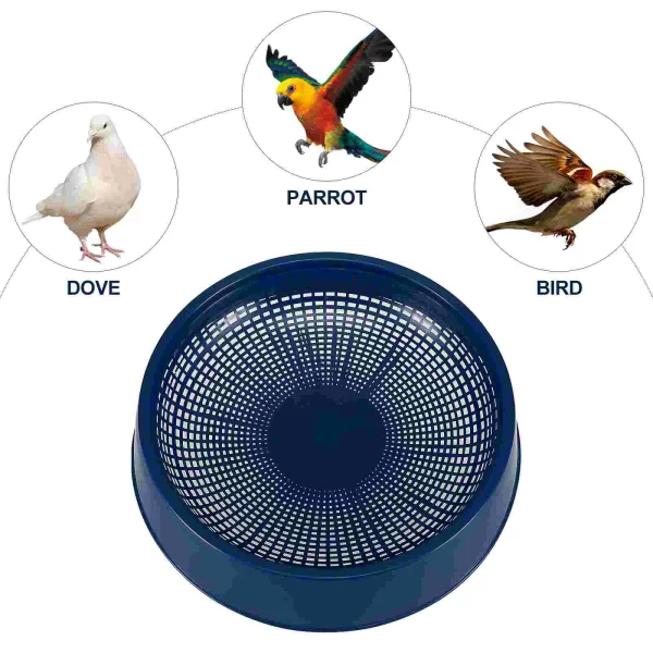 4 Pcs Pigeon Nest Bowl Nesting Bowls The Bird's Quails Breeding Supplies Small Nests - Image 2