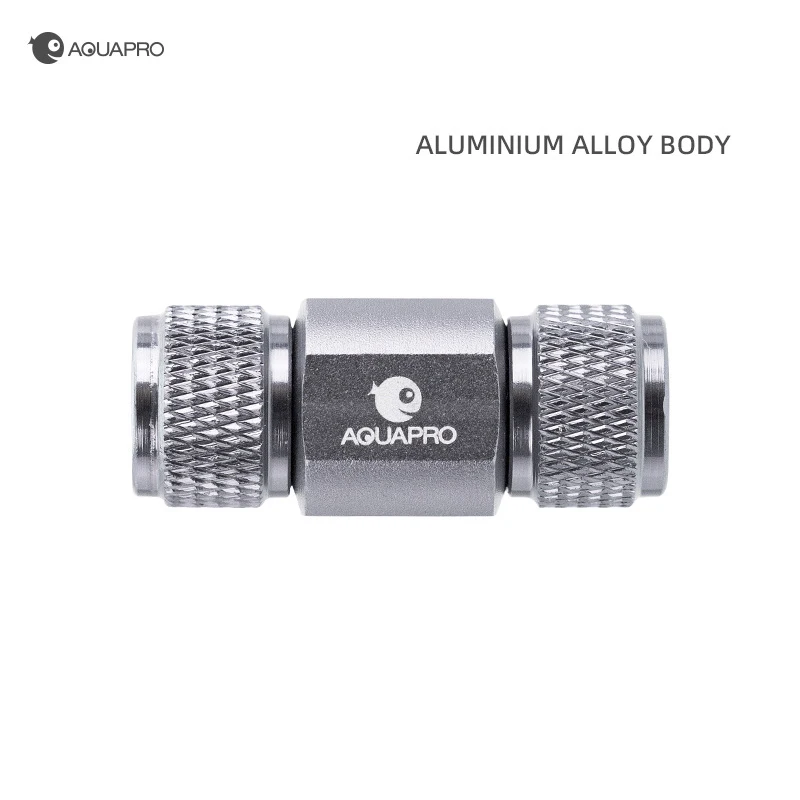 CO2 Aluminiumalloy Check Valve Aquarium Accessories Fish Tank Supplies Equipment Akvarium Checker Terrarium Fishbowl Cylinder - Image 2