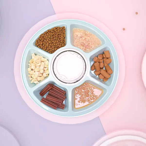 Pet Automatic Feeder Portion Control Digital Timer Detachable Dogs Cats Anti Slip 6 Meal Trays with Voice Recorder Dry Wet Food - Image 17