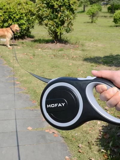 Bicolour Retractable Pet Leash Automatic Extending Dog Lead Large Dogs Belt Samoyed 8 Meter Rope Flexible Borzoi Roulette 26Feet