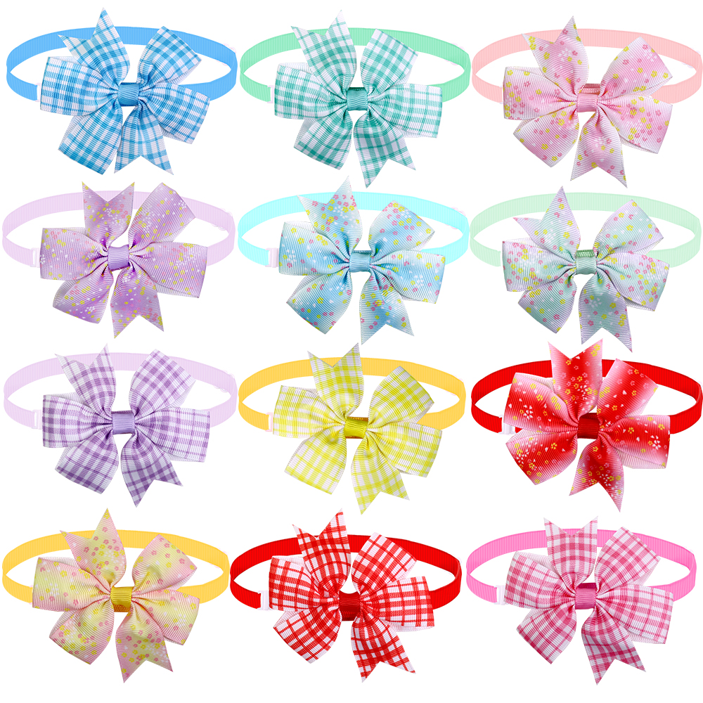 100pcs Spring Dog Accessories Pet Dog Bow Tie Small Dog Bowties Nekties Pet Dog Grooming Accessories Samll-Middle Dog Products - Image 8