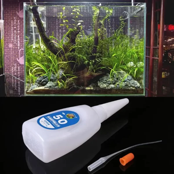 Aquarium Glue Plants Grass Adhesive Fish Tank Coral Moss Instant Glue Gel Fish Tank Accessories - Image 3