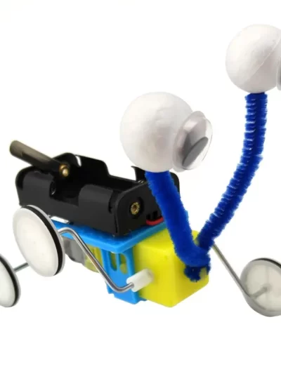 Kids DIY Reptile Robot Electric Wooden Science Experiments Toys for Children Educational Handmade Assemble Toys Boys Girls