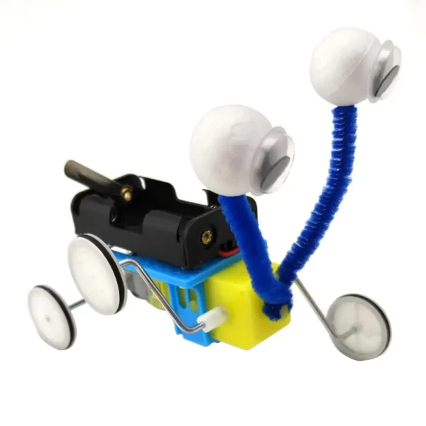 Kids DIY Reptile Robot Electric Wooden Science Experiments Toys for Children Educational Handmade Assemble Toys Boys Girls