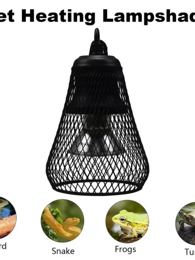 NEW Reptile Lamp Set Lighting E27 110V/220V UVB Reptile Heating Lamp Stand Pet Light Bulb Holder Lampshade Emitter Lamp Holder