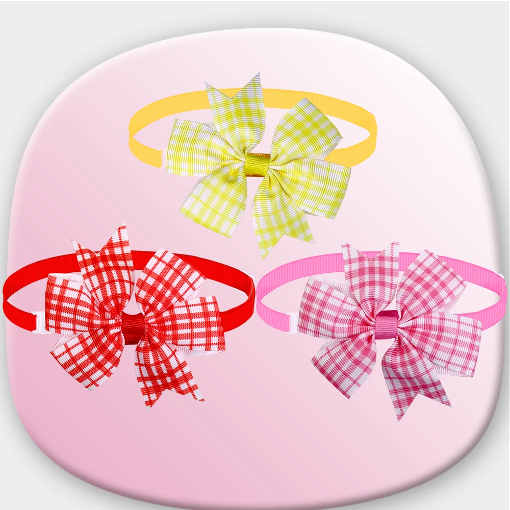 100pcs Spring Dog Accessories Pet Dog Bow Tie Small Dog Bowties Nekties Pet Dog Grooming Accessories Samll-Middle Dog Products - Image 5