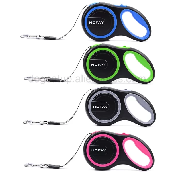 Bicolour Retractable Pet Leash Automatic Extending Dog Lead Large Dogs Belt Samoyed 8 Meter Rope Flexible Borzoi Roulette 26Feet - Image 5