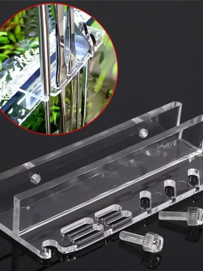 Aquarium Plant Tools Storage Rack Acrylic Holder For Tweezer Scraper Scissor Water Plants Grass Maintenance Tool
